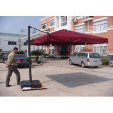 Place d'Aluminium extérieure suspendus romain parapluie